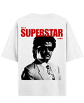White Oversized T-shirt Back Design