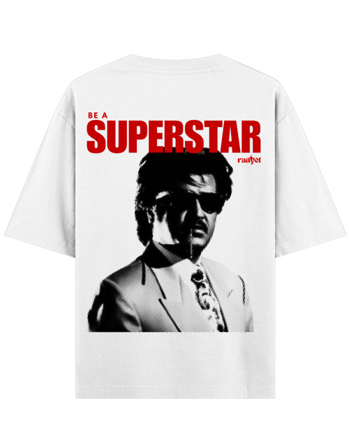 White Oversized T-shirt Back Design